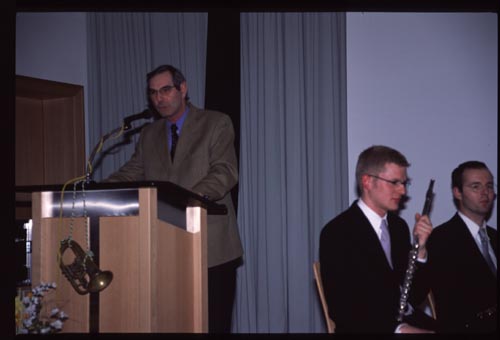 Festakt: Begrung durch Bezirksobmann Kons. Alois Huber