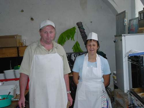 Die Schnitzel schmeckten ausgezeichnet