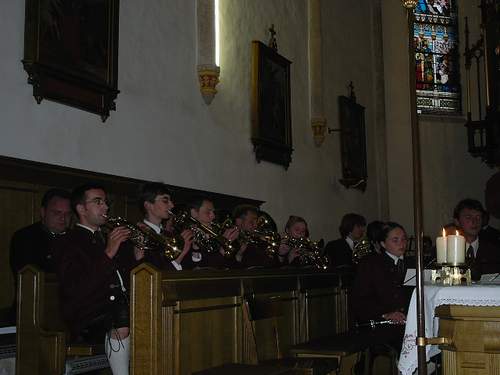 Festmesse mit Pater Albert in der Pfarrkirche