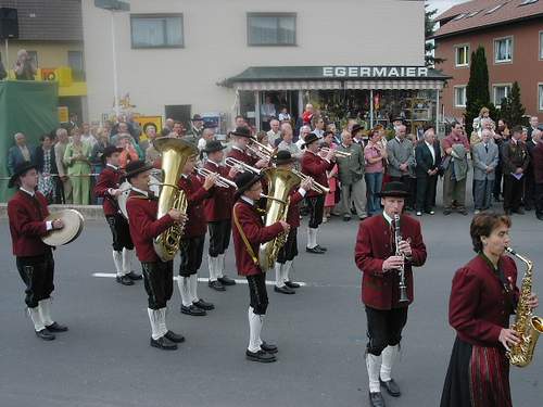 Marschwertung: MV Ried: die Show luft