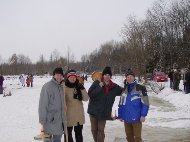 Ortsmeisterschaft Eisstockschieen 2005