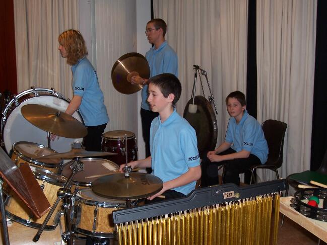 Jungmusiker spielten in Bad Hall