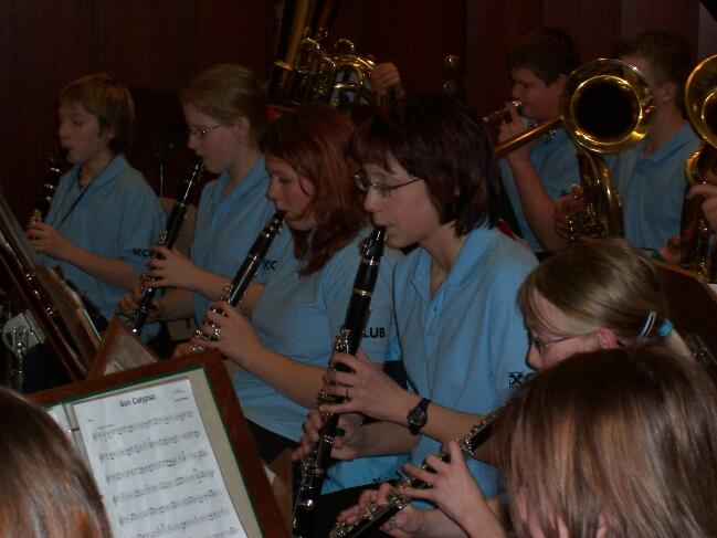 Jungmusiker spielten in Bad Hall