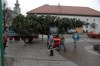 Weihnachtsbaum aufstellen 2007